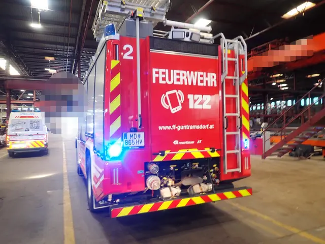 Tödlicher Arbeitsunfall in Guntramsdorf. | Foto: Freiwillige Feuerwehr Guntramsdorf