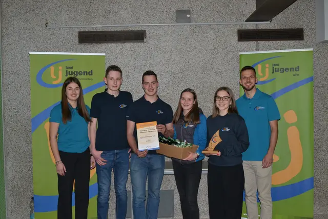 Dieses Team aus Freiland konnte sich über den tollen ersten Platz freuen. | Foto: Landjugend Bezirk Deutschlandsberg