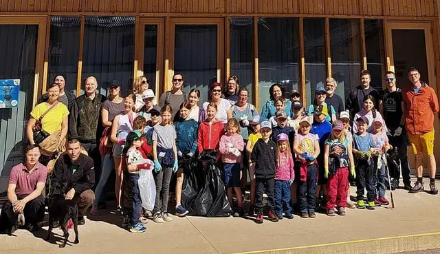 Große Beteiligung zeigten die Mallnitzer bei der traditionellen Flurreinigung. | Foto: Gemeinde Mallnitz