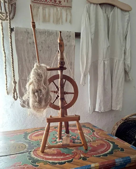 Spinnrad | Foto: Heimatverein Katsdorf