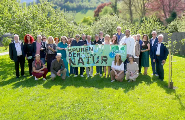 Vertreter:Innen der teilnehmenden Schwazer Museen, Einrichtungen und Vereine präsentierten ihre Programmschwerpunkte für den Silbersommer. | Foto: Foto: Walpoth