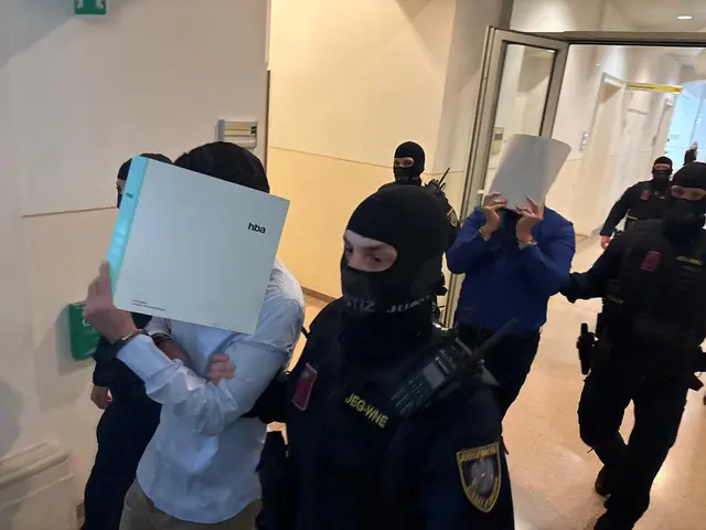 Beide Angeklagte Beran A. und Arda K. (beide Jahrgang 2025). | Foto: Peter Zezula
