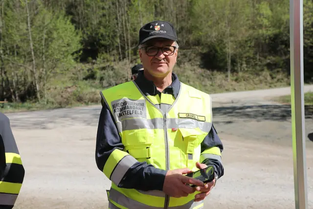 Bereichskommandant Landesfeuerwehrrat Erwin Grangl war ebenfalls vor Ort. | Foto: Thomas Zeiler