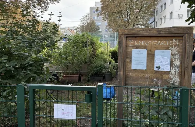 Der Bennogarten bietet viel Fläche für gemeinsamen Austausch. | Foto: Nieschalk/MeinBezirk