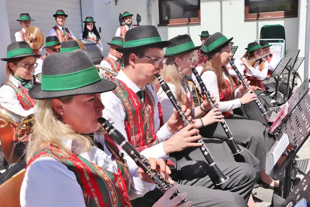 Der MV St. Bartholomä erweckt bei seinem Konzert musikalische Kindheitserinnerungen. | Foto: Edith Ertl