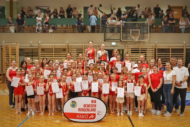 Am Samstag und Sonntag wurde die Sporthalle Mattersburg zum Zentrum des burgenländischen Turnsports.  | Foto: ASKÖ Kunstturnen Mattersburg