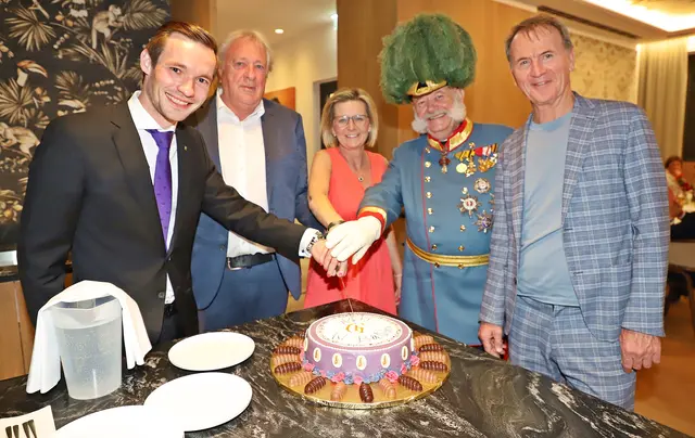 Philipp Zauner, Herbert Ackerl, Ines Schiller, Gerard Nicolas Fritz und Josef Öhlinger (v.l.). | Foto: Hörmandinger