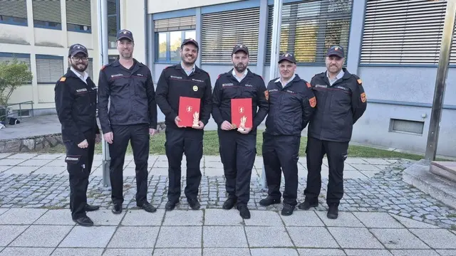 Von der Feuerwehr Neustift an der Rosalia nahmen zwei Kameraden beim Bewerb teil. | Foto: FF Neustift/Rosalia