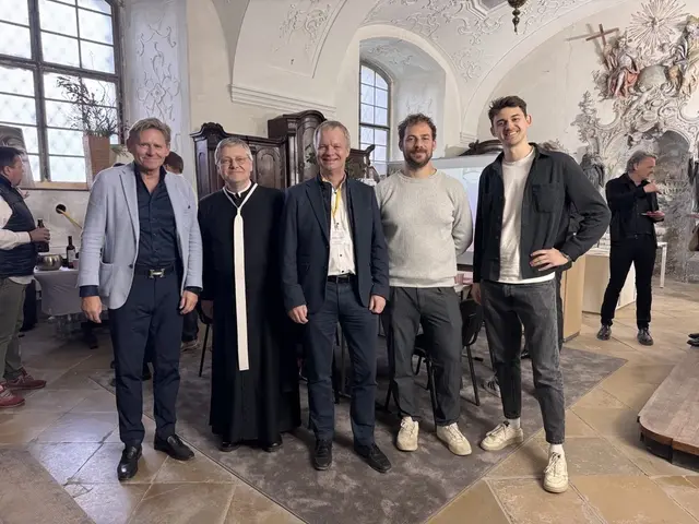 Blumensamen als Zeichen des Aufblühens