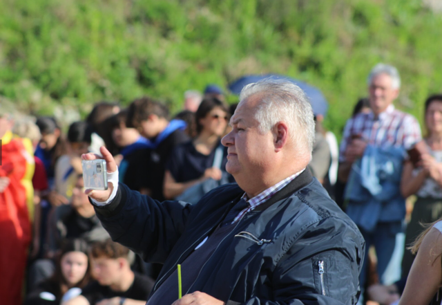 Auch der gebürtige St. Georgener Rudolf Haunschmid ist als Experte des Gedenkdienstkomitees in der Doku präsent. | Foto: Eckhart Herbe
