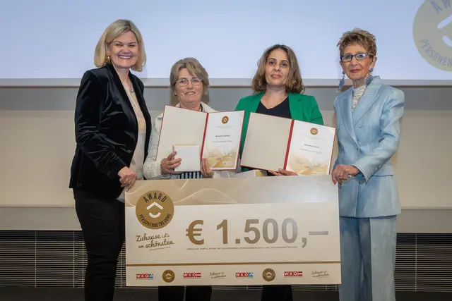 Irene Mitterbacher, Ana-Maria Biris, Marioara Alexoaei und Ingrid Korosec. | Foto: Georg Krewenka