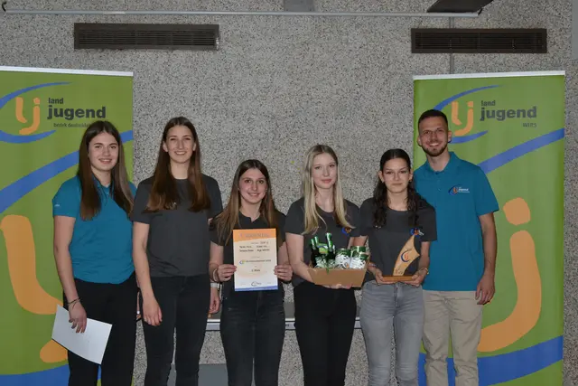 Die stolzen Zweitplatzierten: Das Team aus Groß St. Florian | Foto: Landjugend Bezirk Deutschlandsberg