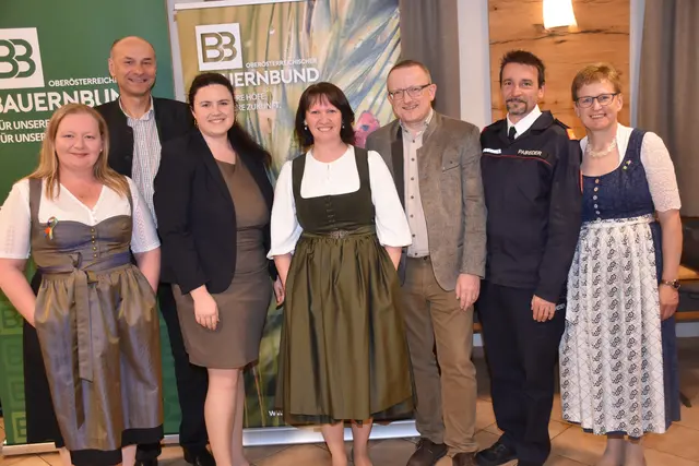 Bezirksbauernrat Perg mit Neuwahlen des BB Bezirksvorstands und Nominierung der LK-Räte im GH Häuserer in Mitterkirchen.  | Foto: Robert Zinterhof
