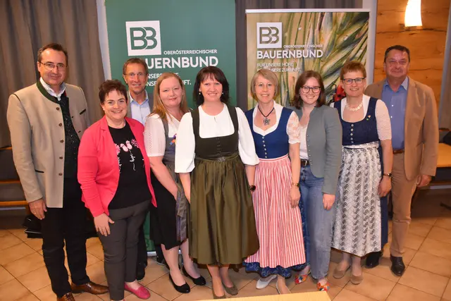 Bezirksbauernrat Perg mit Neuwahlen des BB Bezirksvorstands und Nominierung der LK-Räte im GH Häuserer in Mitterkirchen.  | Foto: Robert Zinterhof