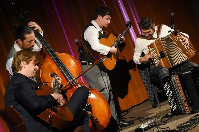 Gypsy-Jazz, Volksmusik, Balkanmusik und Kammermusik werden beim Schneeberger &amp; Bakanic Quartett eine mitreißende Einheit. | Foto: Denise Buschenreiter