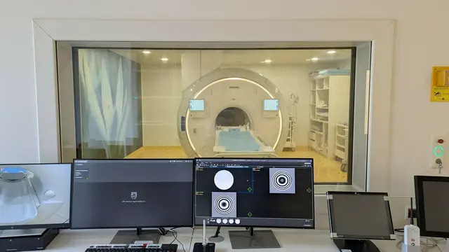 Mit dem neuen MRT-Gerät im LKH Südweststeiermark am Standort Wagna sollte die Gesundheitsversorgung in der Region maßgeblich gestärkt werden. Bisher wird es allerdings nur eingeschränkt genutzt. | Foto: KAGes