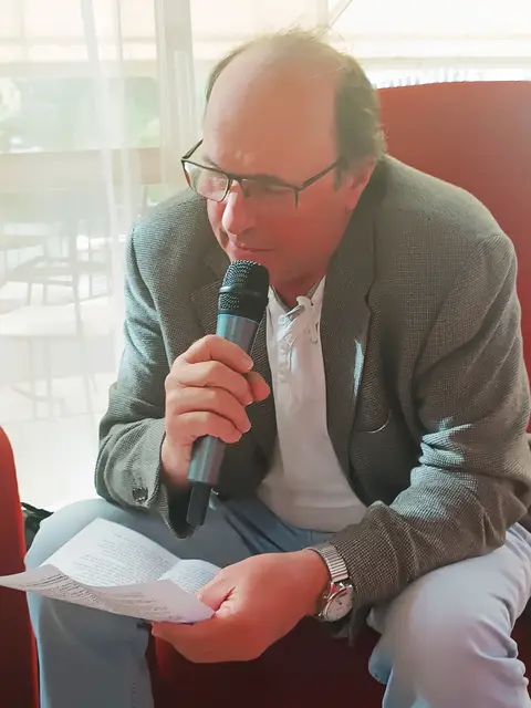 Karl Krammer liest „Flucht in den Nationalpark“ | Foto: Erwin Matl
