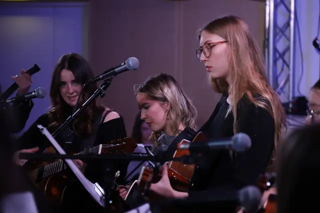  vlnr: Estella Trenker, Ella Bauer, Emma Branagh | Foto: Sta Christiana Frohsdorf