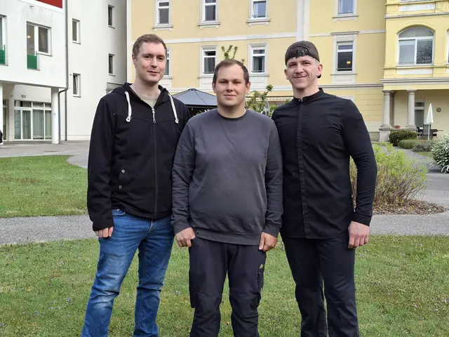 Daniel Preiml, Bernd Pacher und  Raphi Hanke | Foto: Sozialhilfeverband Spittal/Drau