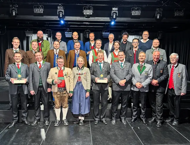 Ein Fest der Blasmusik: Alle Kapellen glänzen beim Bezirkswertungsspiel in Langkampfen mit Gold.  | Foto: Unterinntaler Musikbund