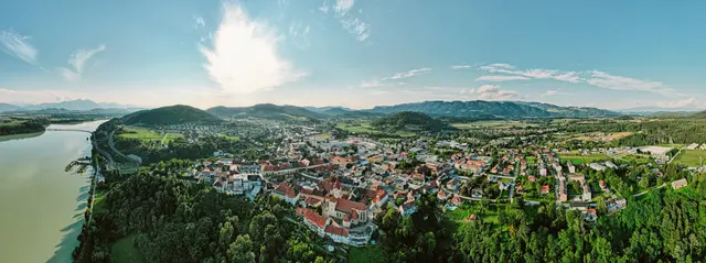 Luftaufnahme Völkermarkt | Foto: KSL Tourismus Marketing GmbH | Martin Hofmann