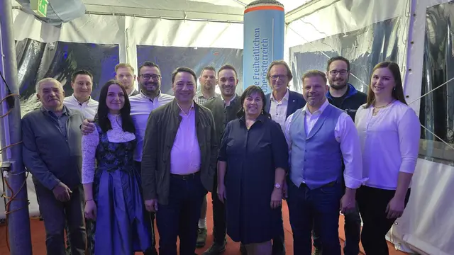 Volles Haus und klare Worte mit Manfred Haimbuchner