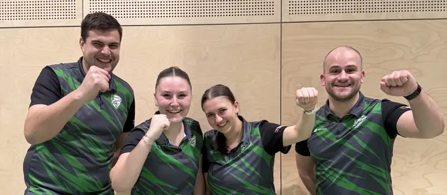 Von links: Florian Stifter, Hanna Vater, Melanie Riepl und Oliver Hildner. | Foto: SV Sandl