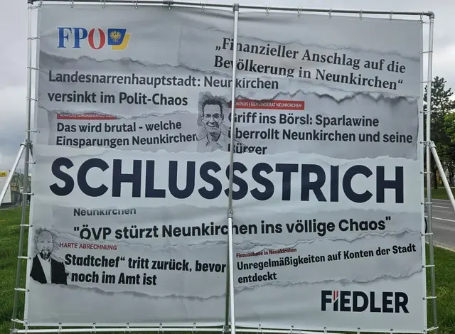 Das kritisierte Plakat. | Foto: privat