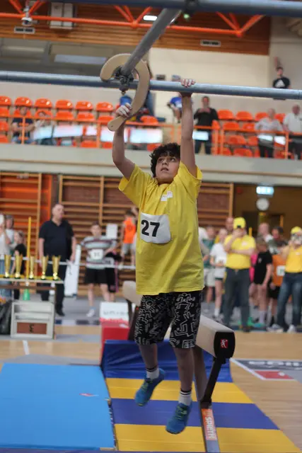 Philip Stammhammer bezwang als einziger Starter seiner Altersklasse den Finalparcours und holte sich damit den Sieg. | Foto: Sportunion