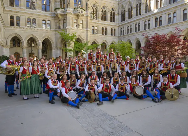 Die Bürgermusik Mauterndorf nahm als Vertreter des Landesverbandes Salzburg erfolgreich beim Bundeswettbewerb „Polka, Walzer, Marsch“, der am 25. April 2026, in Wien stattfand, teil. Das Orchester aus dem Lungau belegte den fünften Platz. | Foto: Peter Bolha