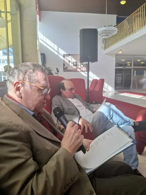 Erwin Matl mit „Donauschifffahrt“. | Foto: Helene Levar