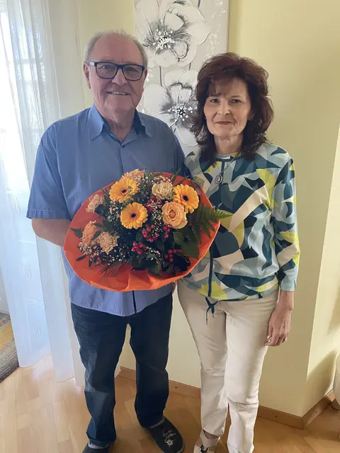 Goldene Hochzeit von Irmgard und Werner Schmiedberger