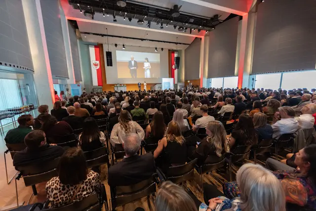 Meisterehrung des Landes Tirol in Innsbruck. | Foto: Land/GEPA pictures