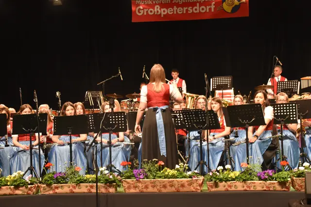 Musikverein Jugendkapelle Großpetersdorf lud zum Frühlingskonzert