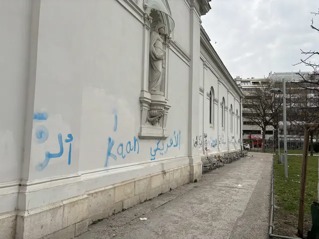 Die Kirche am Keplerplatz vor ihrer Säuberung. | Foto: Nathanael Peterlini/MeinBezirk