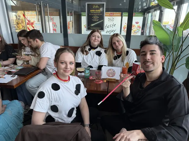 Kai, Steffi, Jessi und Sabrina