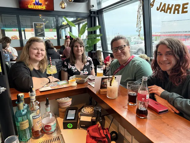 Katharina, Viktoria, Anja und Magdalena