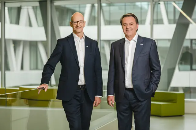 Johannes Schedlbauer, Direktor der Wirtschaftskammer NÖ, und Wolfgang Ecker, Präsident der Wirtschaftskammer NÖ. | Foto: Rita Newman