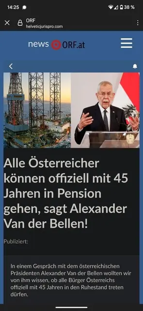 Beispiel für Fake-News. | Foto: Bundeskriminalamt