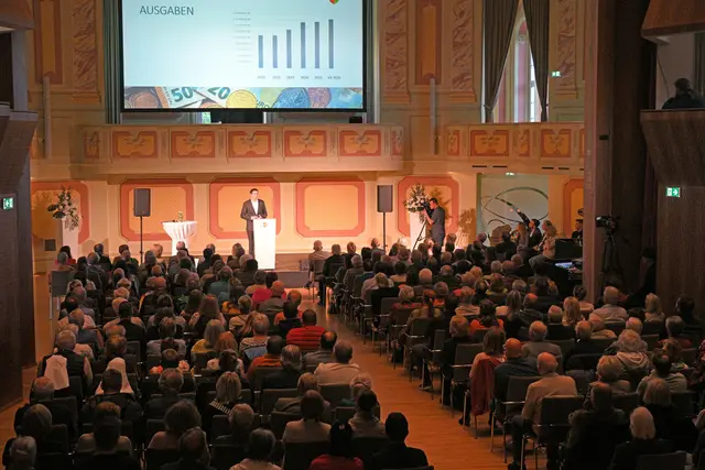 Das Schlosstheater war gut gefüllt. | Foto: Marktgemeinde Laxenburg