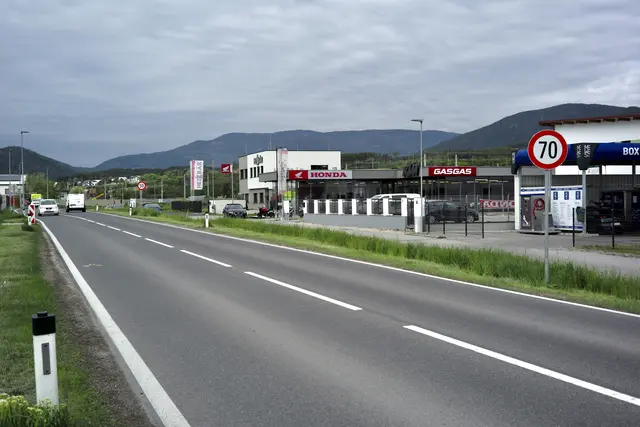 Auf B26-Abschnitt sind nur auf 60 Metern 70 km/h erlaubt