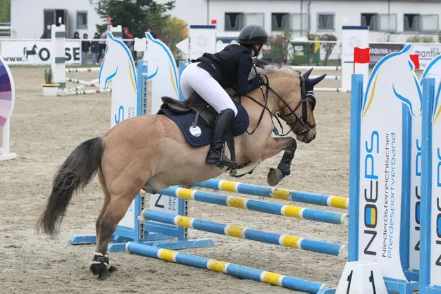Elenor Pruckner holt Vize-Meistertitel im Springreiten