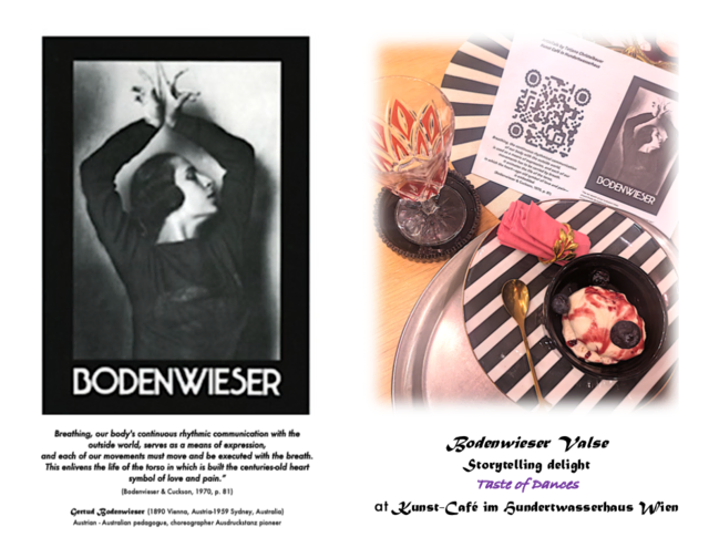 Gertrud Bodenwieser Zitat und Delizie, kreiert von Tatjana Christelbauer | Foto: Tatjana Christelbauer