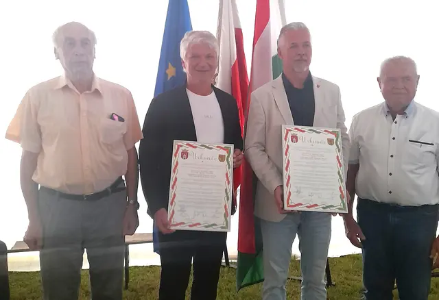 Die Partnerschaft mit Torony wurde erneuert. | Foto: Gemeinde Markt Neuhodis