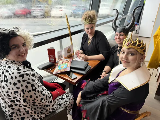 Astrid, Claudia, Verena und Lena