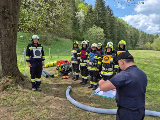 Wichtige Handgriffe für das Einsatzgeschehen werden bei der sogenannten GAB vom Ausbilderteam gelehrt. | Foto: BM Mario Brucher