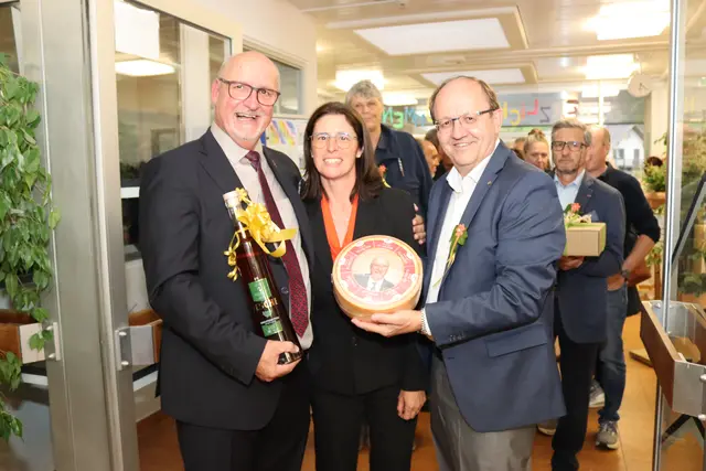 Mit dabei waren auch Helmut Petschar, Kärntnermilch, und Petra Petscher, Destillerie Jesche. | Foto: MeinBezirk/Chiara Kresse
