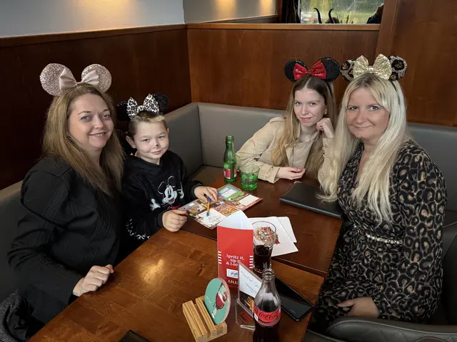 Kristina, Kira, Kathrin und Sebastian