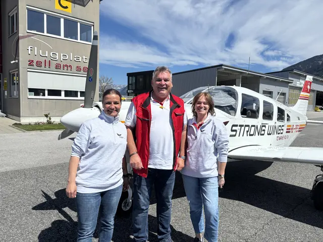 Das Strong Wings-Team kam extra nach Zell am See | Foto: MeinBezirk