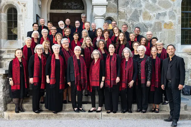 Die Musikerinnen und Musiker des Welser Bach-Chors feiern ihr 100-jähriges Bestehen mit einem großen Festakt in den Minoriten. | Foto: Bach-Chor